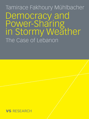 cover image of Democratisation and Power-Sharing in Stormy Weather